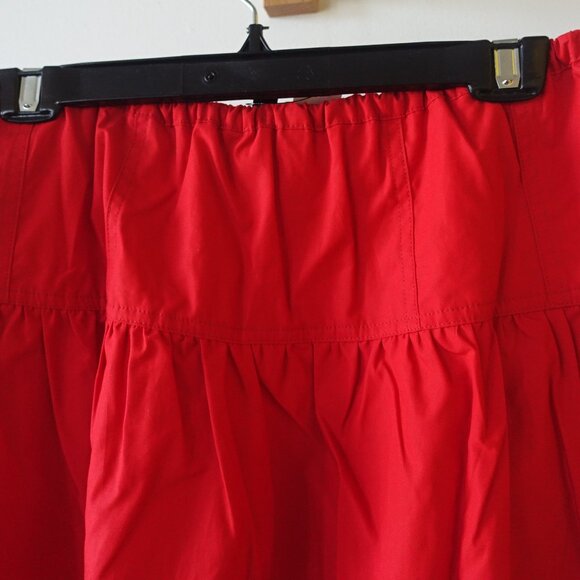 Banana Republic Factory BR skirt Poplin Drop-Waist Midi Skirt SM S Small - Picture 10 of 12